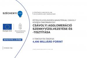 Csávolyi agglomeráció szennyvízelvezetése és -tisztítása