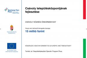 Csávoly településközpontjának fejlesztése_TOP__PLUSZ-1.2.1-21-BK1-2025-00063